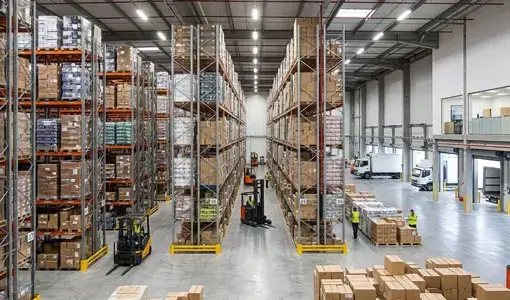 Commercial storage warehouse
