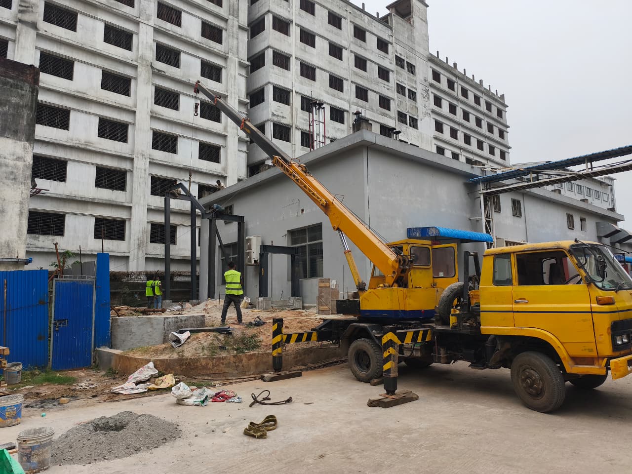 BSL Steel Stair Work at Bay Economic Zone