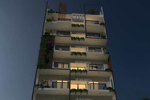 A Modern Apartment Building