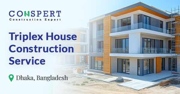 Triplex House Construction Service in Bangladesh