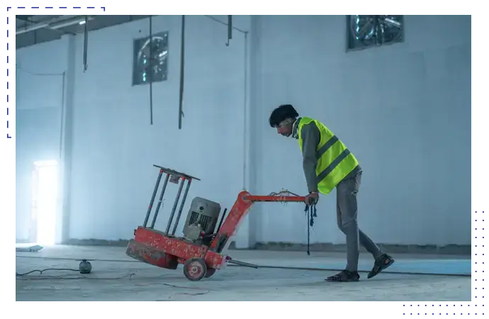 What is warehouse civil work?